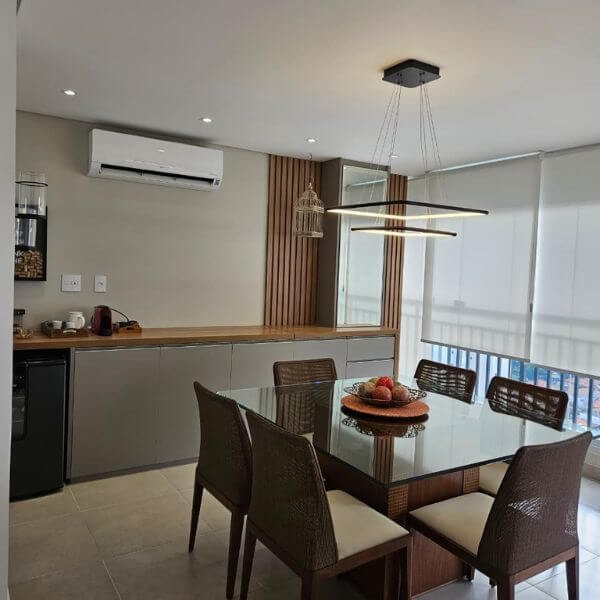 instalação de ar-condicionado em sala elegante em são paulo pela clima expresso